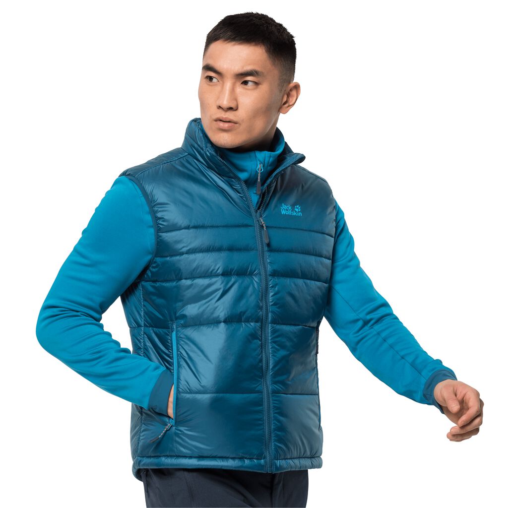 Jack Wolfskin ARGON Vestes Homme Bleu Foncé - NTGROXQ-18